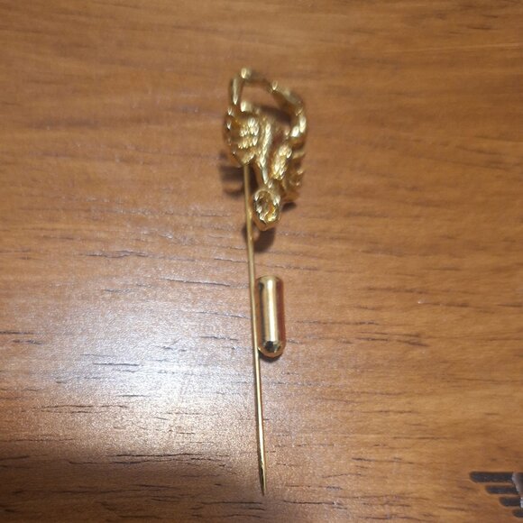 Vintage Crab Gold Tone Stickpin - Picture 3 of 3
